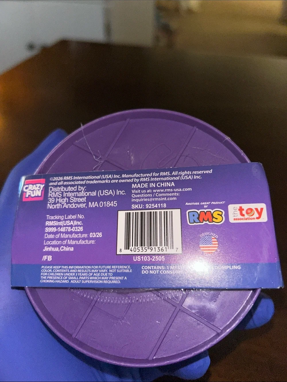 The Original Mystery Dumpling Galaxy Edition - Purple by